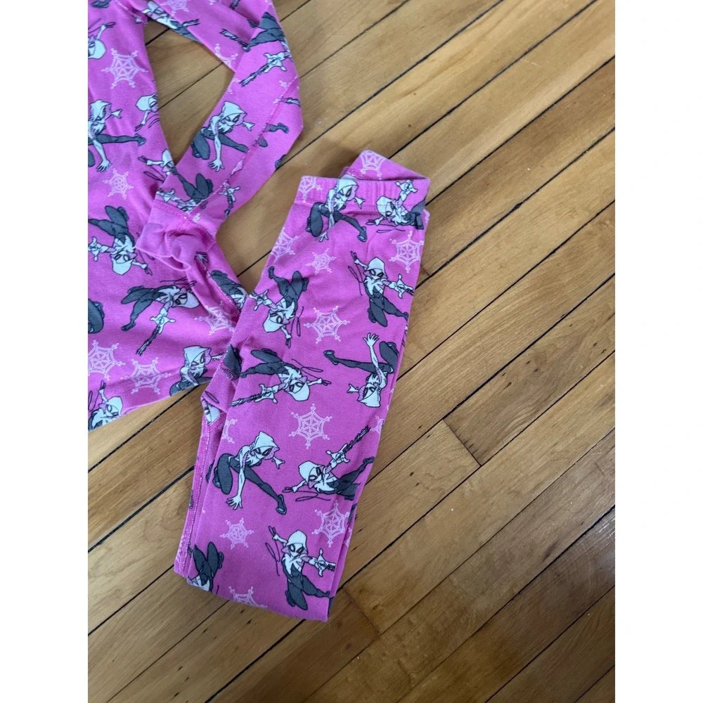 Hanna Andersson x Marvel ghost spider two piece pajama‎ set pink